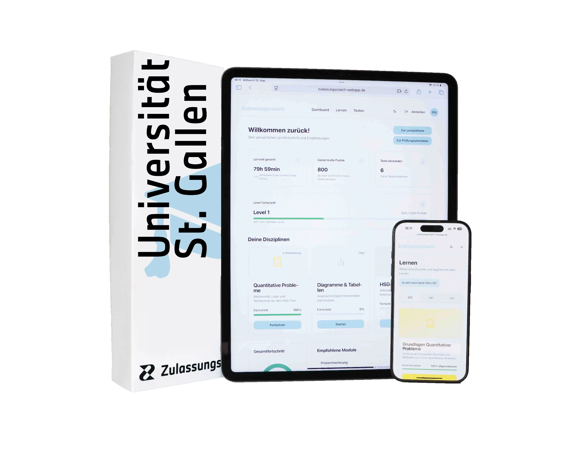 Ultimate Bundle: Produktdarstellung zur HSG-Testvorbereitung